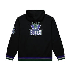 Milwaukee Bucks Unisex Vintage Heavyweight Hoodie - Black | Mitchell & Ness cheap
