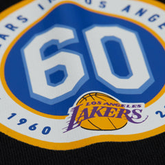 Los Angeles Lakers Unisex Vintage Heavyweight Hoodie - Black | Mitchell & Ness online