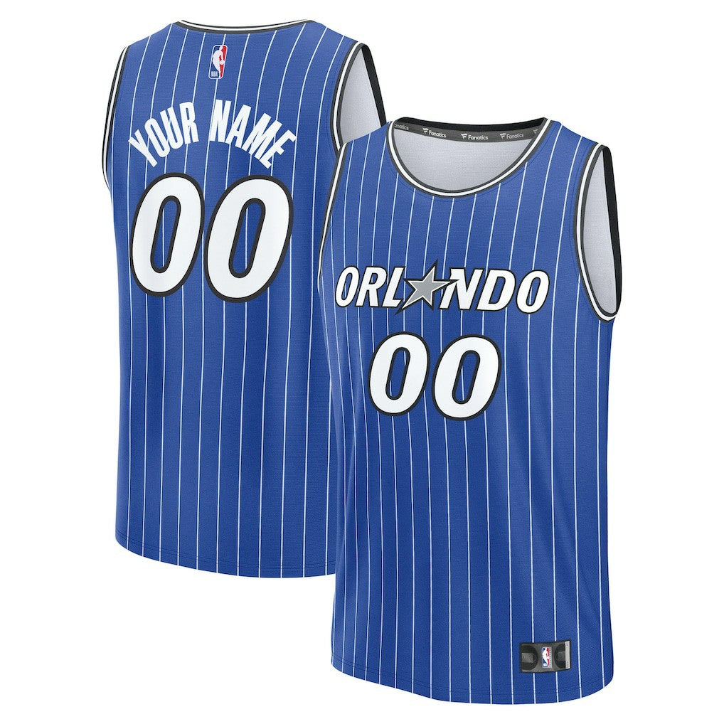 Orlando Magic Fast Break Replica Custom Jersey - Icon Edition - Blue | Fanatics sale
