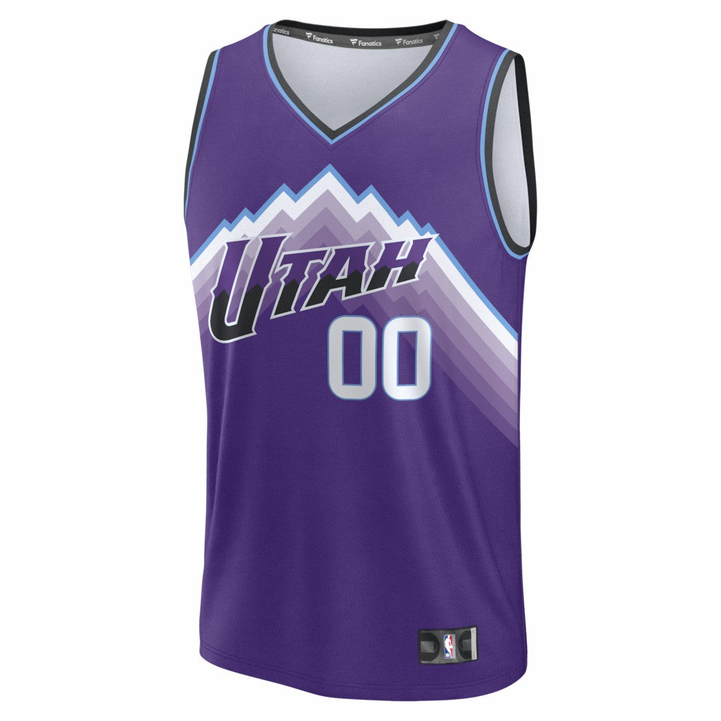 Utah Jazz Fast Break Replica Custom Jersey - Purple - Icon Edition | Fanatics sale