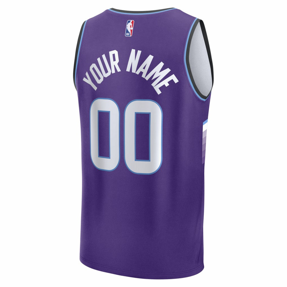 Utah Jazz Fast Break Replica Custom Jersey - Purple - Icon Edition | Fanatics sale