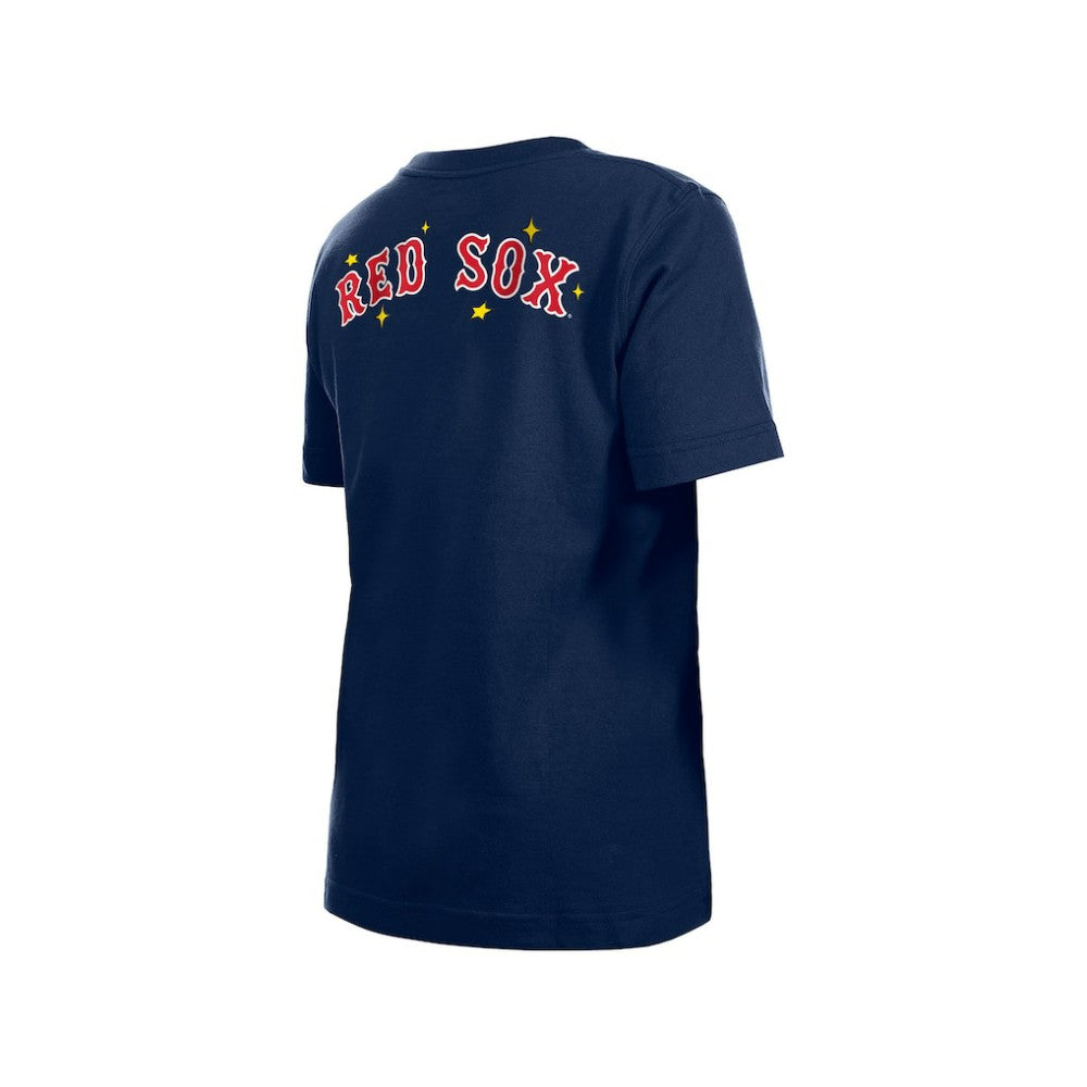 Boston Red Sox Youth Stars & Cap T-Shirt - Navy | New Era