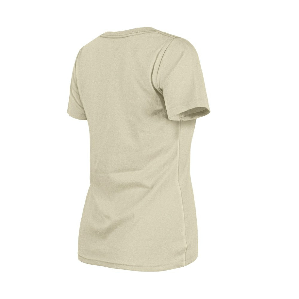 San Diego Padres Women's Little Miss 2 V-Neck T-Shirt - Sand | New Era