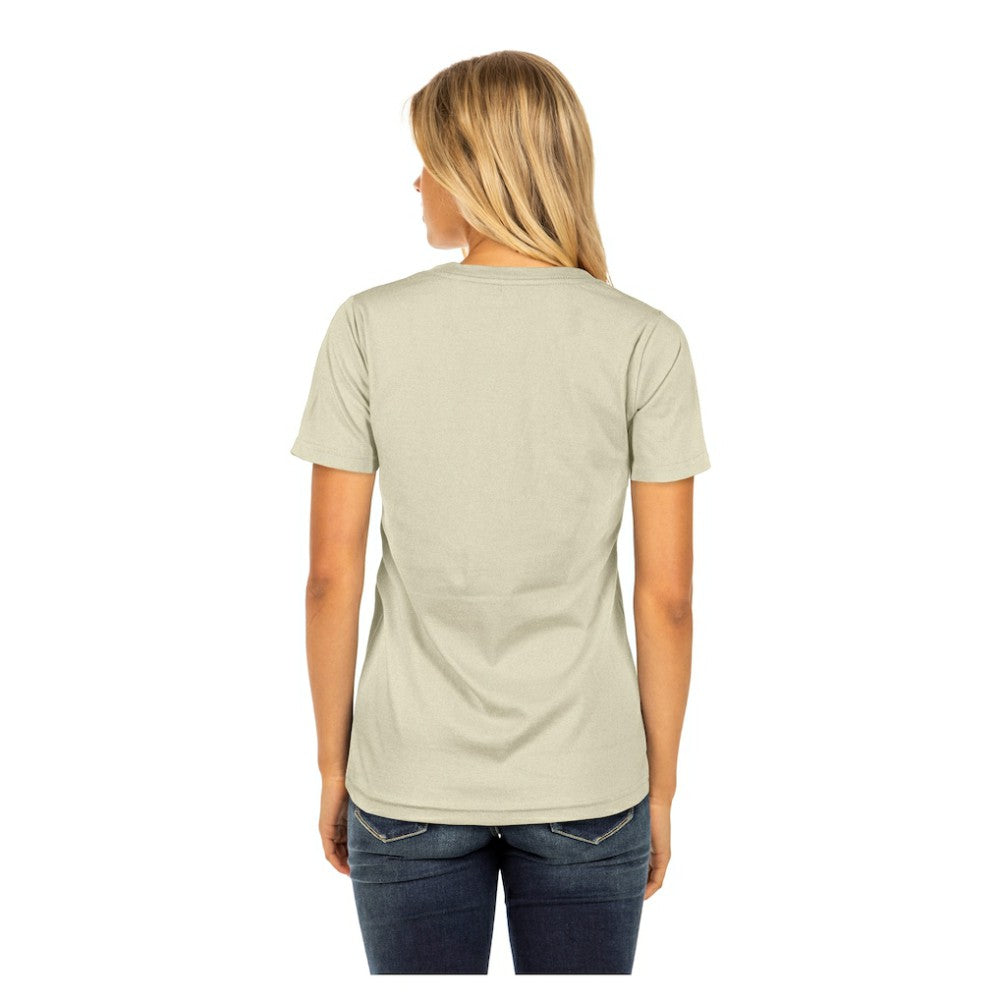 San Diego Padres Women's Little Miss 2 V-Neck T-Shirt - Sand | New Era