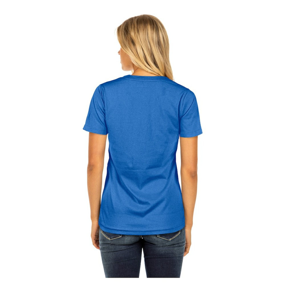 Chicago Cubs Women's Little Miss 2 V-Neck T-Shirt - Royal | New Era