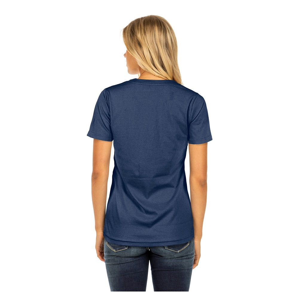 Milwaukee Brewers Women's Little Miss 2 V-Neck T-Shirt - Navy | New Era