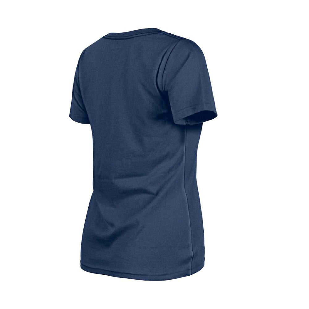 Boston Red Sox Women's Little Miss 2 V-Neck T-Shirt - Navy | New Era