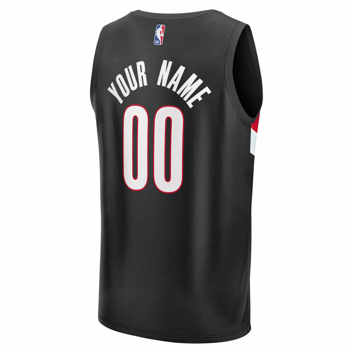 Portland Trail Blazers Youth Fast Break Replica Custom Jersey - Icon Edition - Black | Fanatics discount