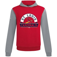 St. Louis Cardinals Levelwear Throwback Ultimate Banner Arch Hoodie - Red