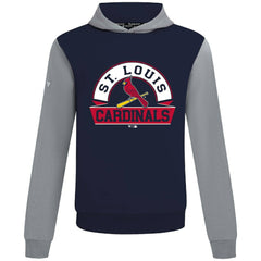 St. Louis Cardinals Levelwear Throwback Ultimate Banner Arch Hoodie - Navy