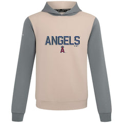 Los Angeles Angels Levelwear Throwback Carve Ultimate Hoodie - Sand