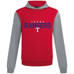 Texas Rangers Levelwear Throwback Carve Ultimate Hoodie - Red