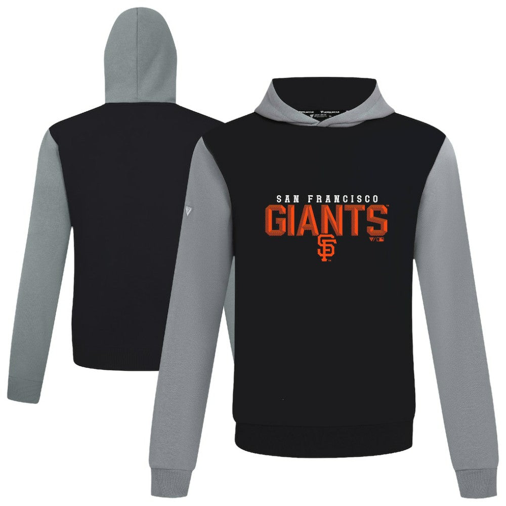 San Francisco Giants Levelwear Throwback Carve Ultimate Hoodie - Black