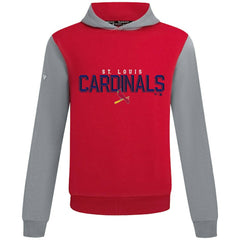 St. Louis Cardinals Levelwear Throwback Carve Ultimate Hoodie - Red