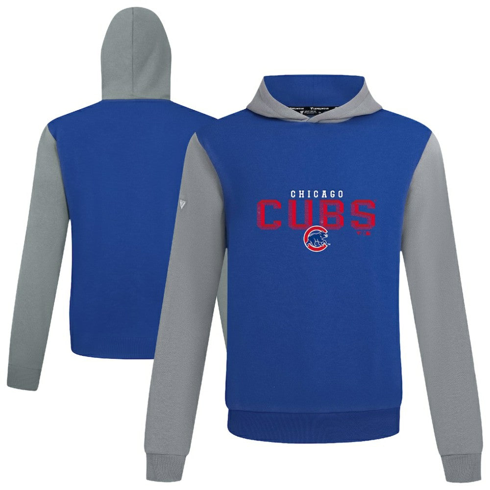 Chicago Cubs Levelwear Throwback Carve Ultimate Hoodie - Royal