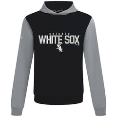 Chicago White Sox Levelwear Throwback Carve Ultimate Hoodie - Black