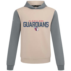 Cleveland Guardians Levelwear Throwback Carve Ultimate Hoodie - Sand