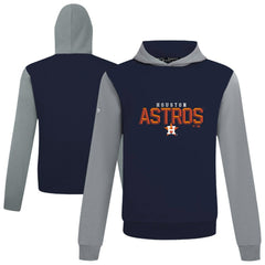 Houston Astros Levelwear Throwback Carve Ultimate Hoodie - Navy