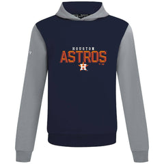 Houston Astros Levelwear Throwback Carve Ultimate Hoodie - Navy