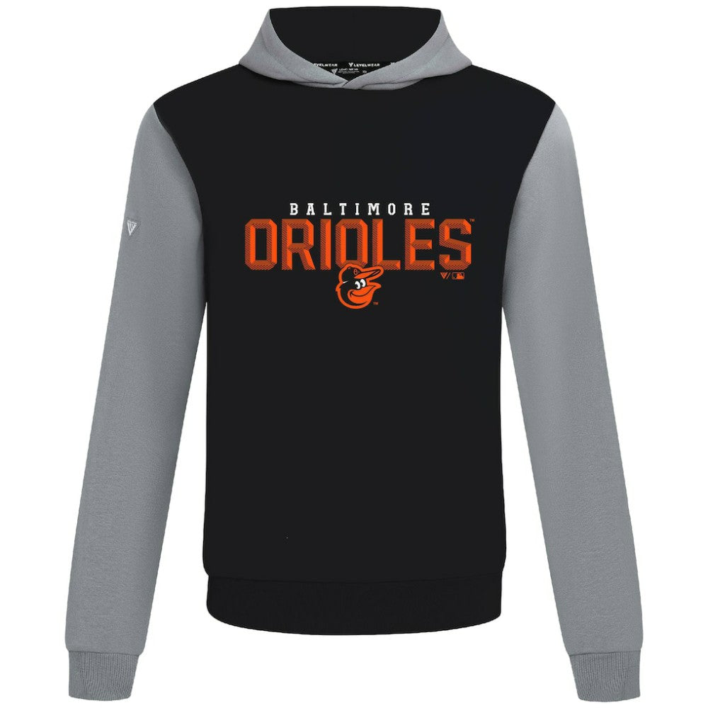 Baltimore Orioles Levelwear Throwback Carve Ultimate Hoodie - Black