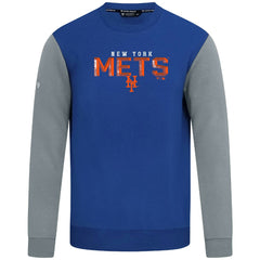 New York Mets Levelwear Throwback Ultimate Carve Sweatshirt - Royal