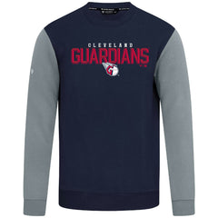 Cleveland Guardians Levelwear Throwback Ultimate Carve Sweatshirt - Navy