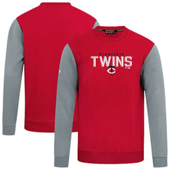 Minnesota Twins Levelwear Throwback Ultimate Carve Sweatshirt - Red