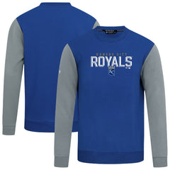 Kansas City Royals Levelwear Throwback Ultimate Carve Sweatshirt - Royal