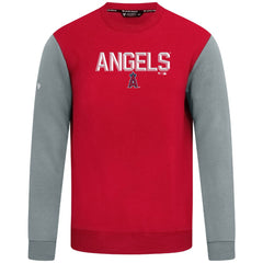 Los Angeles Angels Levelwear Throwback Ultimate Carve Sweatshirt - Red
