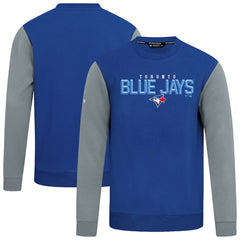 Toronto Blue Jays Levelwear Throwback Ultimate Carve Sweatshirt - Royal