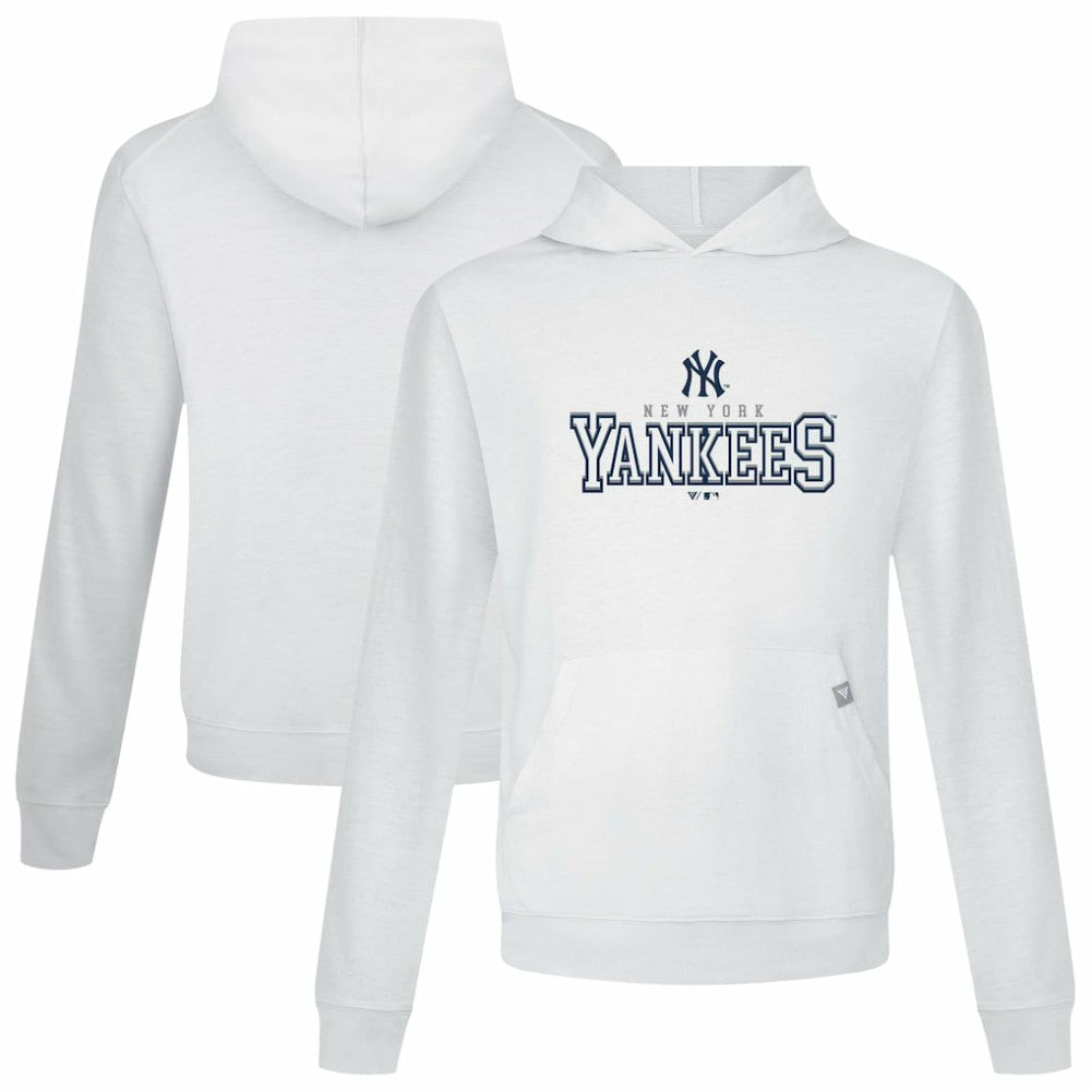New York Yankees Levelwear Relay Journey Pullover Hoodie - White