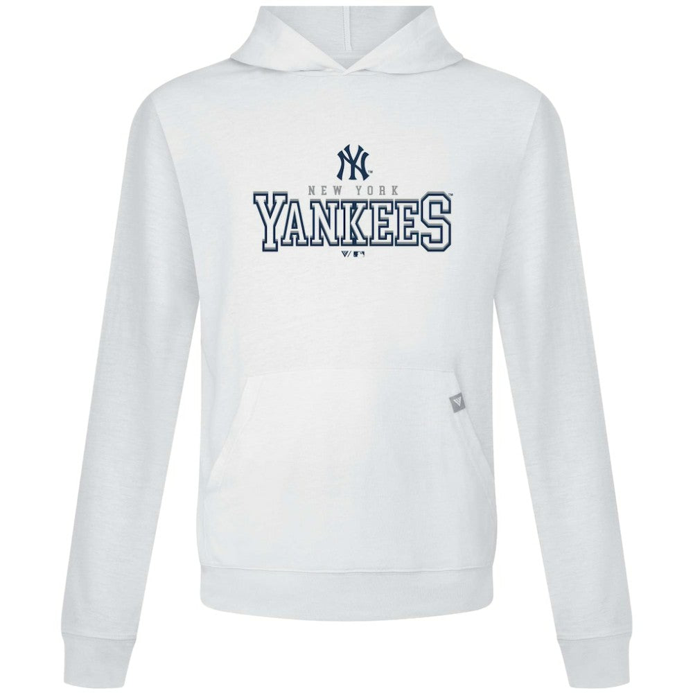 New York Yankees Levelwear Relay Journey Pullover Hoodie - White