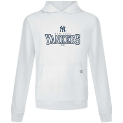 New York Yankees Levelwear Relay Journey Pullover Hoodie - White