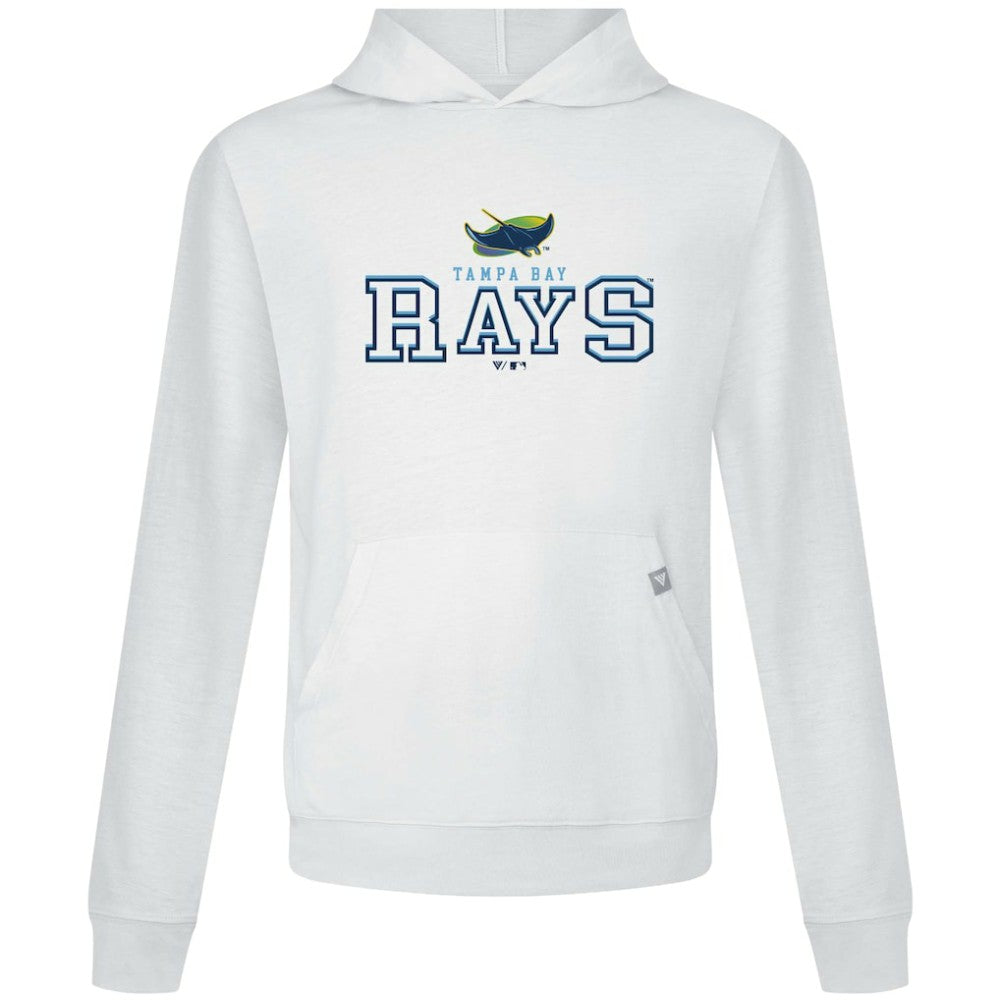 Tampa Bay Rays Levelwear Relay Journey Pullover Hoodie - White