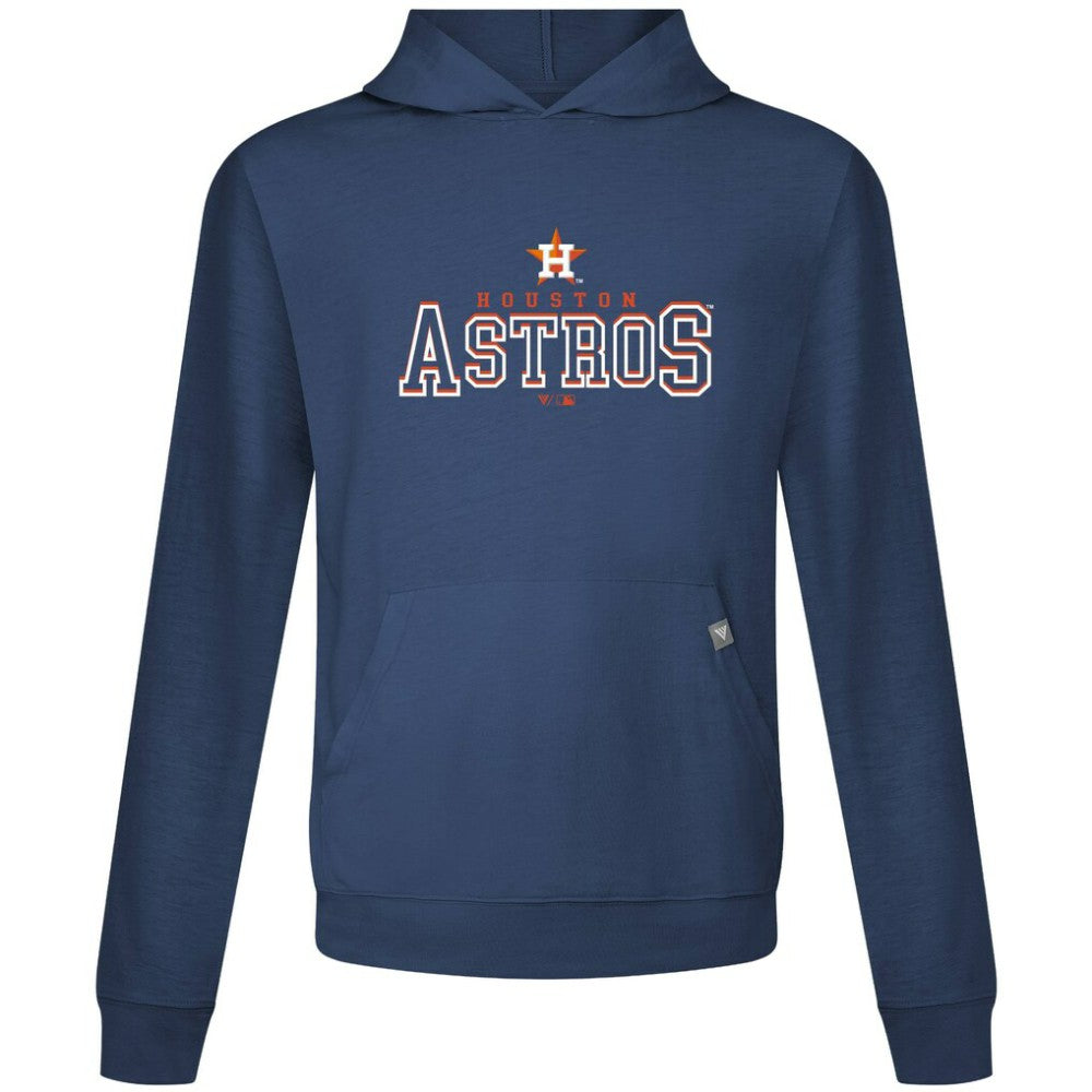 Houston Astros Levelwear Relay Journey Pullover Hoodie - Navy