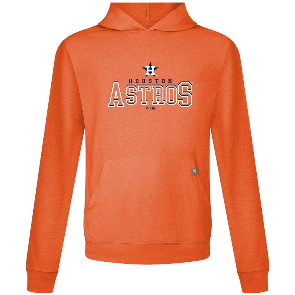 Houston Astros Levelwear Relay Journey Pullover Hoodie - Orange