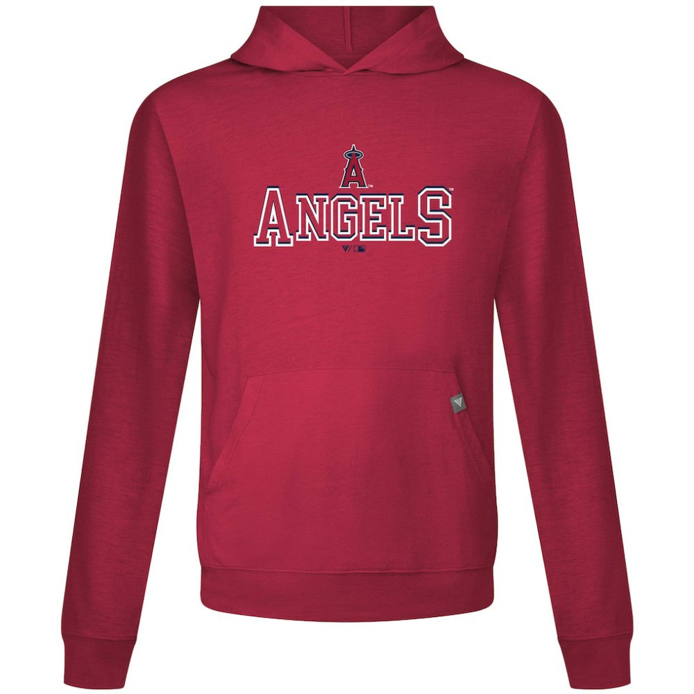 Los Angeles Angels Levelwear Relay Journey Pullover Hoodie - Red