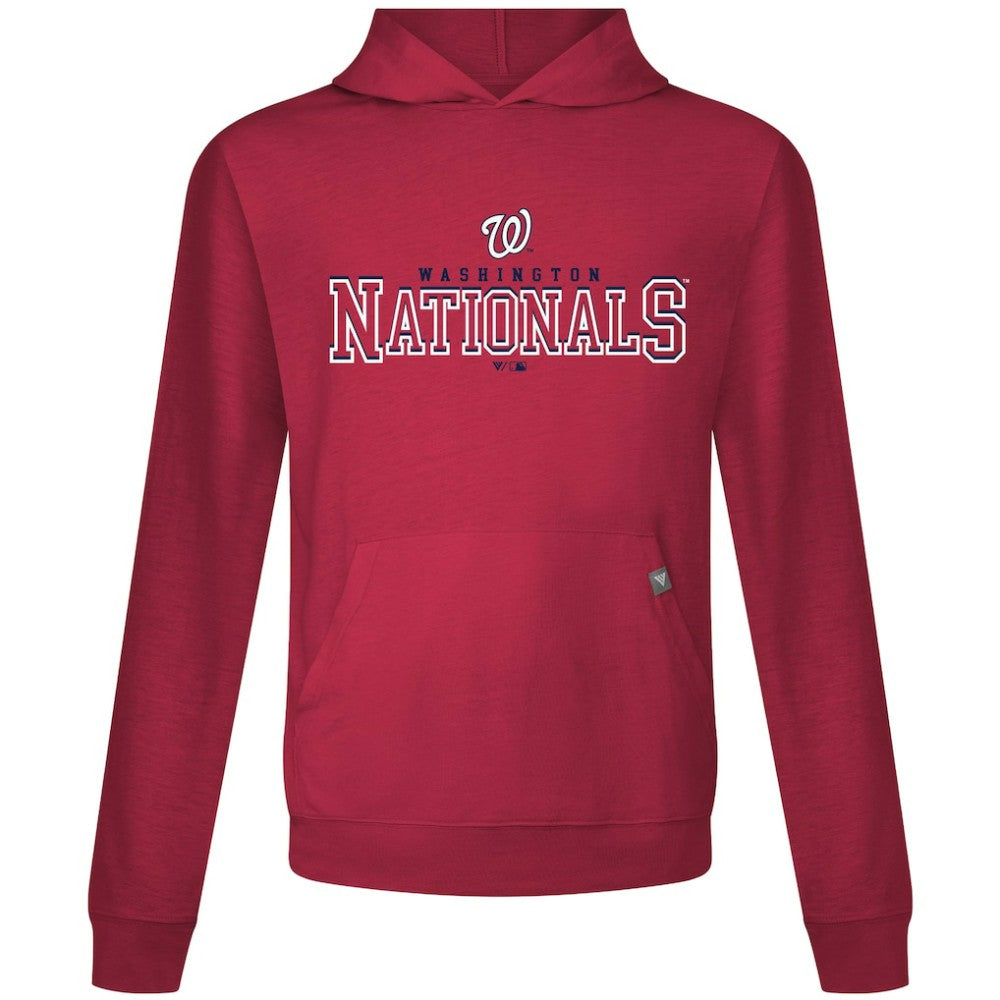 Washington Nationals Levelwear Relay Journey Pullover Hoodie - Red