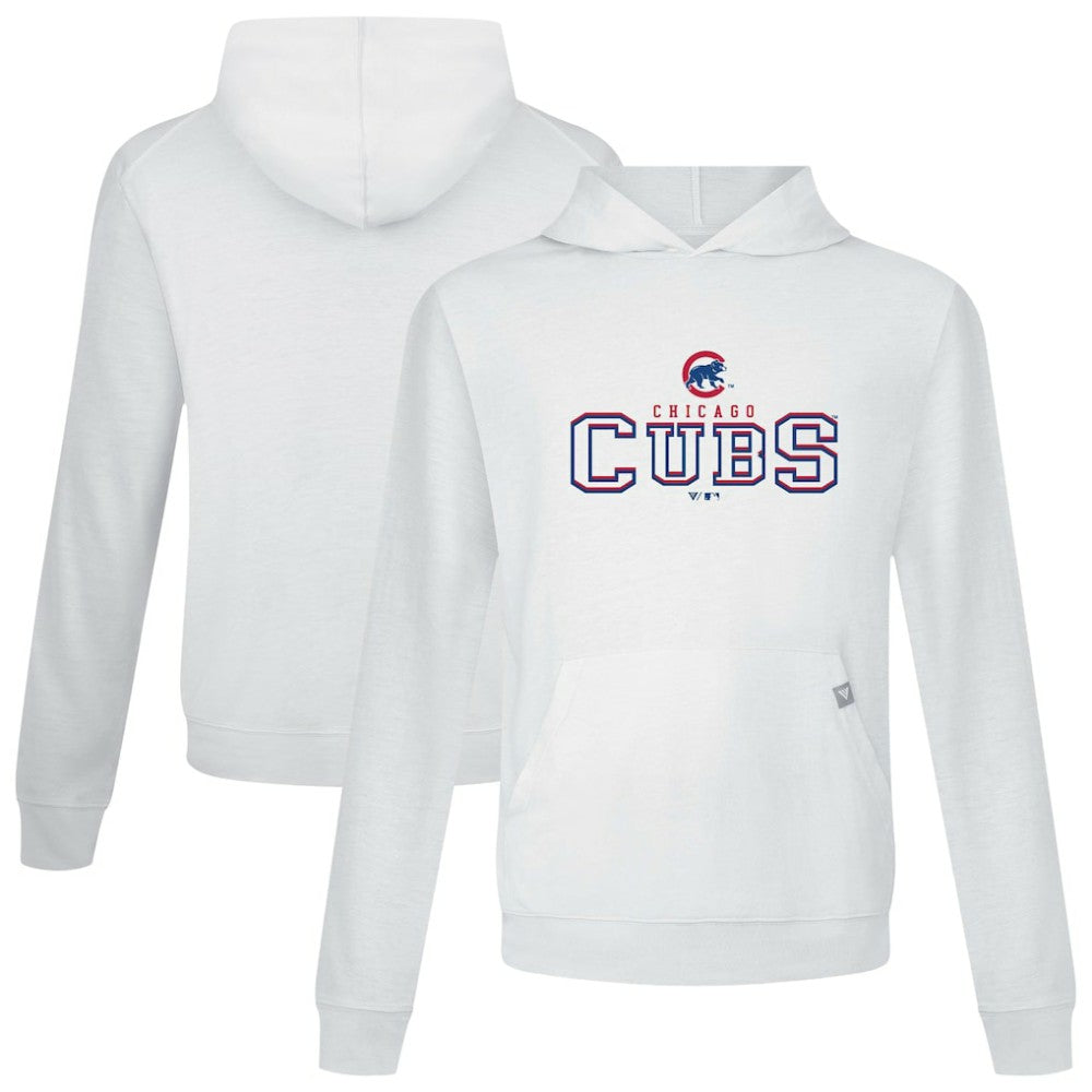 Chicago Cubs Levelwear Relay Journey Pullover Hoodie - White