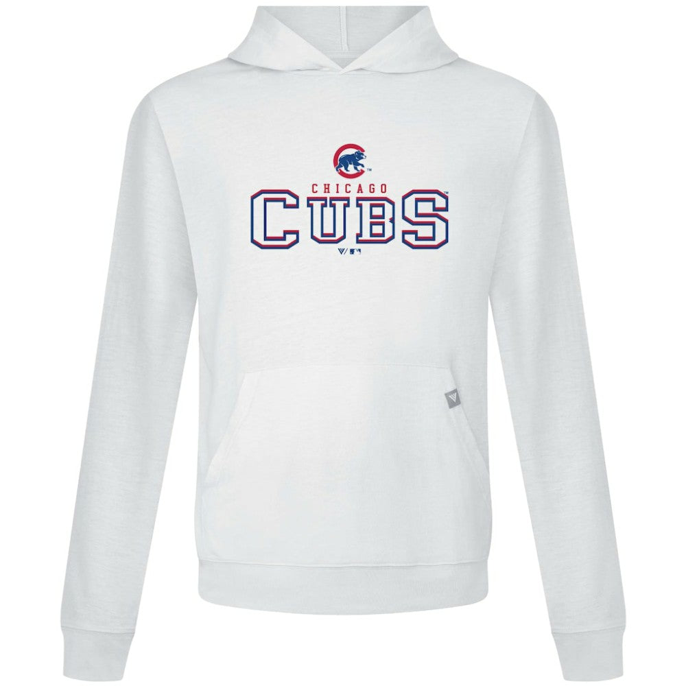 Chicago Cubs Levelwear Relay Journey Pullover Hoodie - White