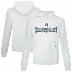 Arizona Diamondbacks Levelwear Relay Journey Pullover Hoodie - White