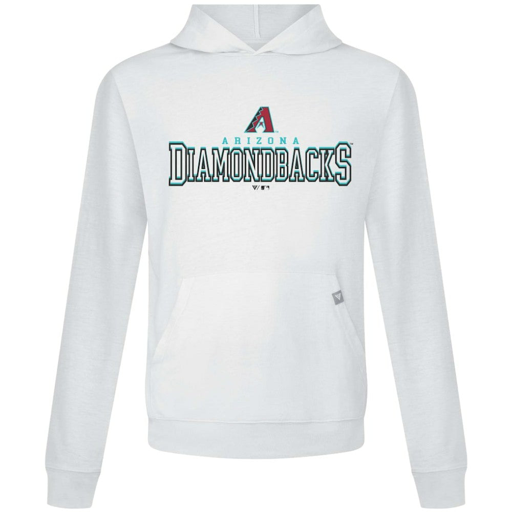 Arizona Diamondbacks Levelwear Relay Journey Pullover Hoodie - White
