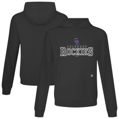 Colorado Rockies Levelwear Relay Journey Pullover Hoodie - Black