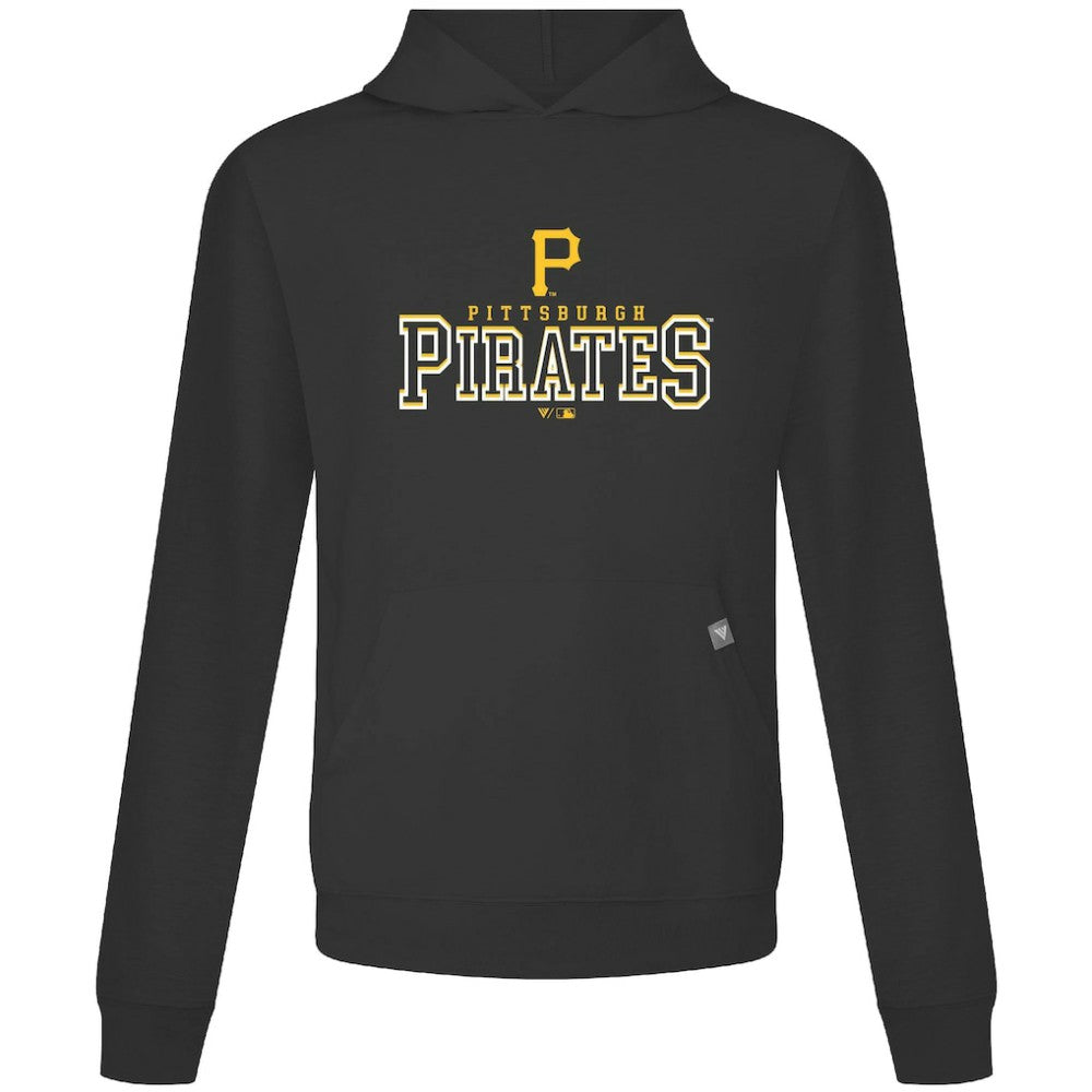 Pittsburgh Pirates Levelwear Relay Journey Pullover Hoodie - Black