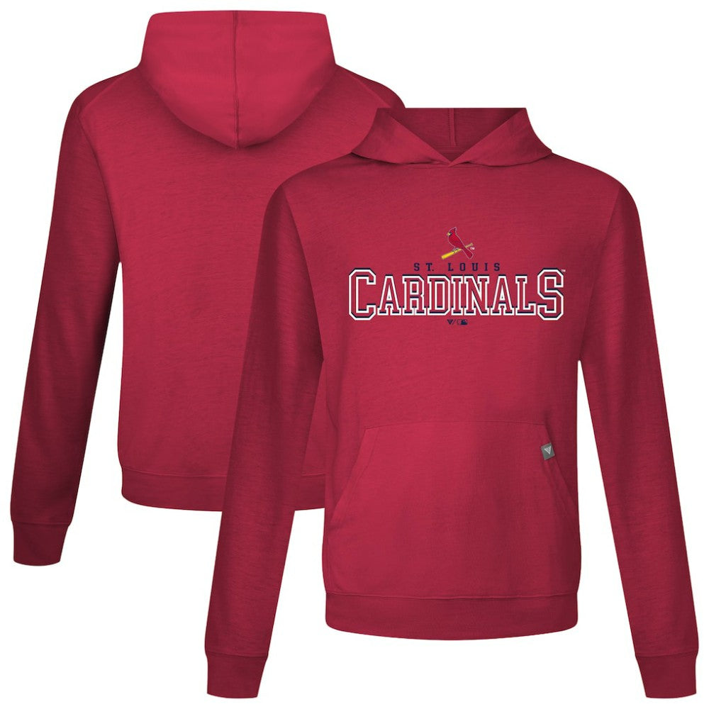 St. Louis Cardinals Levelwear Relay Journey Pullover Hoodie - Red