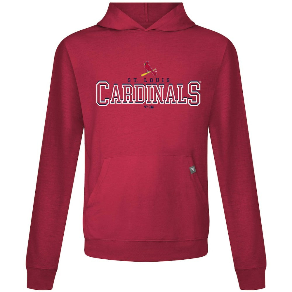St. Louis Cardinals Levelwear Relay Journey Pullover Hoodie - Red