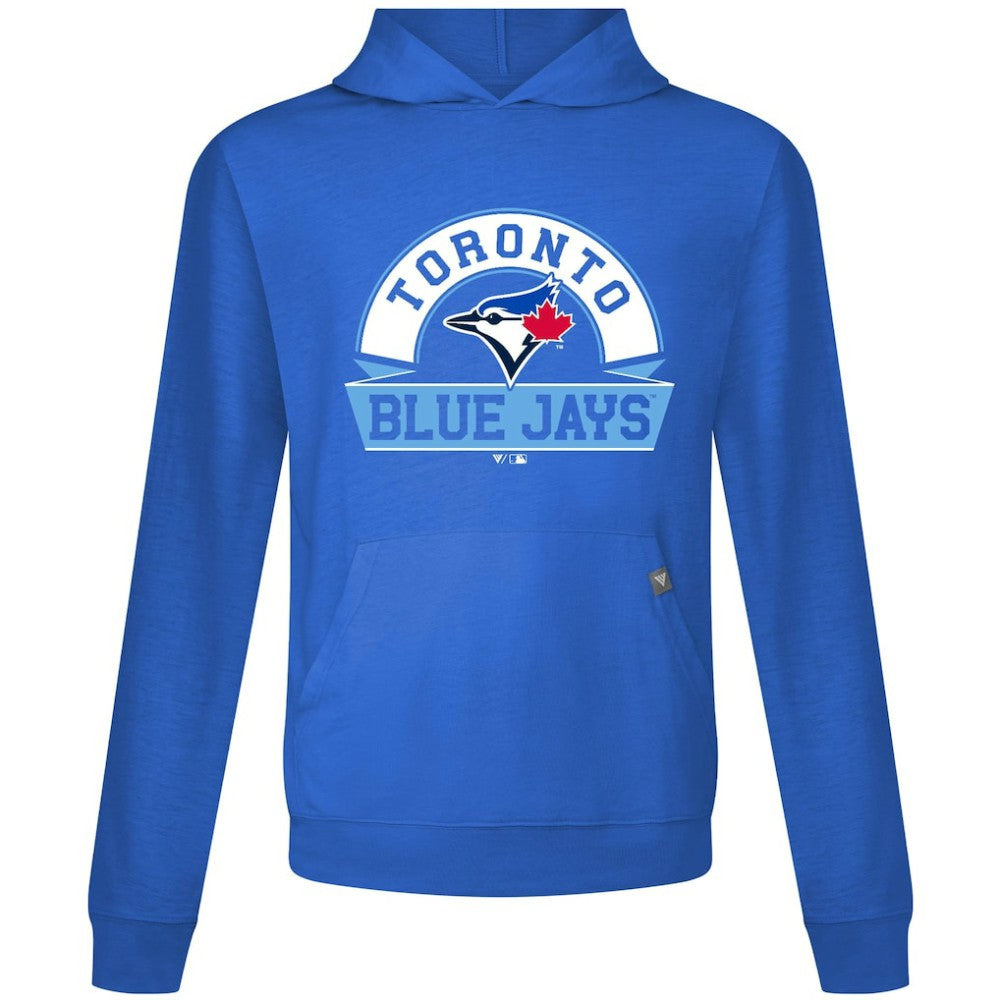 Toronto Blue Jays Levelwear Relay Banner Arch Pullover Hoodie - Royal