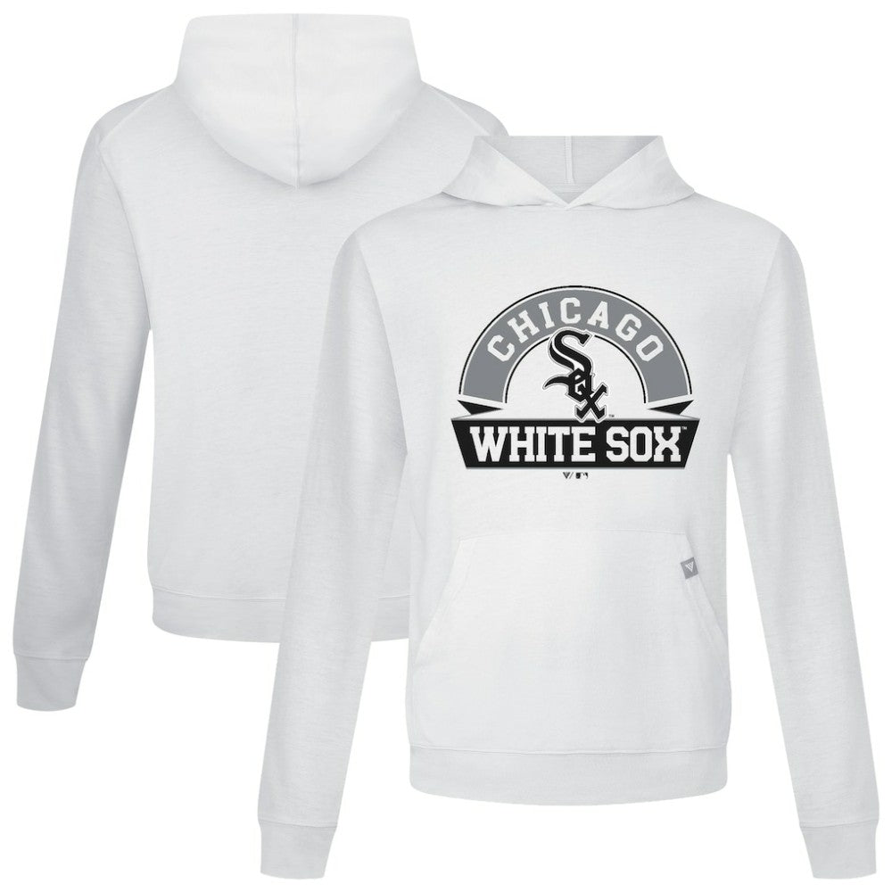 Chicago White Sox Levelwear Relay Banner Arch Pullover Hoodie - White