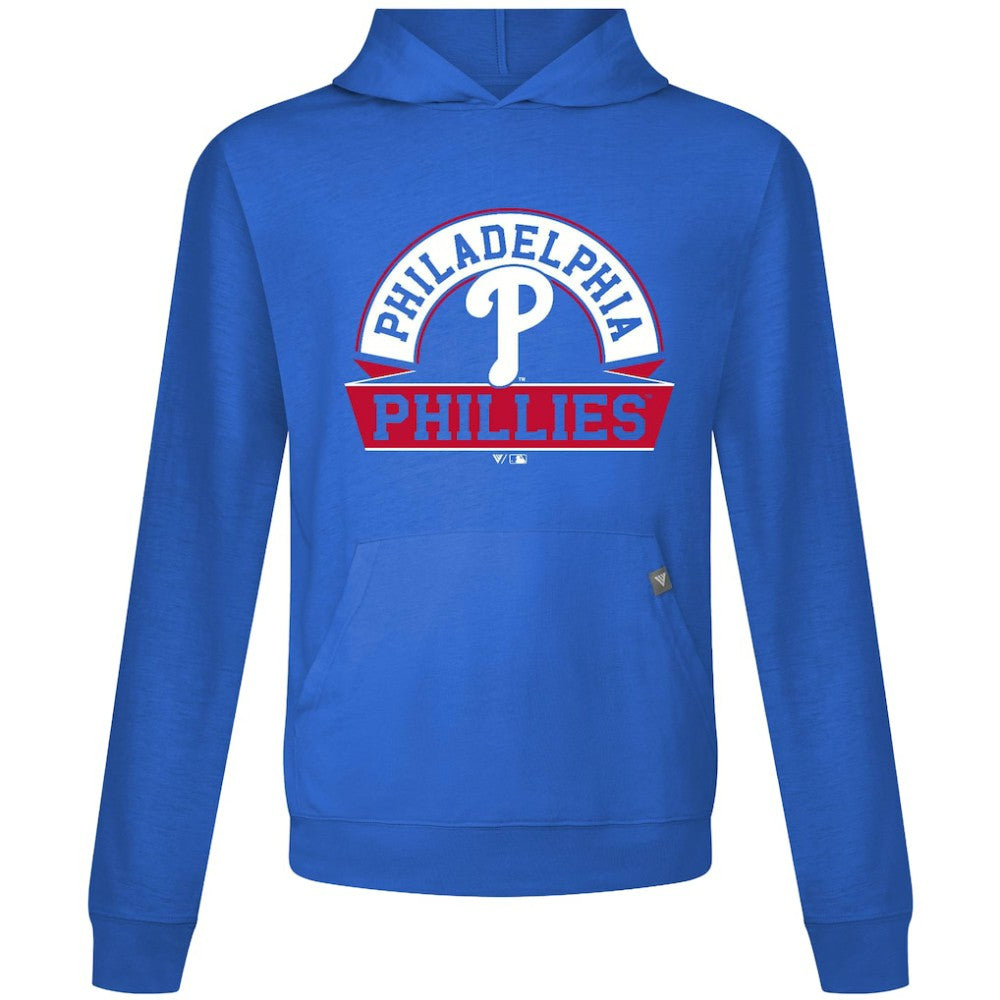Philadelphia Phillies Levelwear Relay Banner Arch Pullover Hoodie - Royal