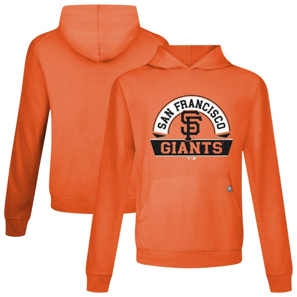 San Francisco Giants Levelwear Relay Banner Arch Pullover Hoodie - Orange
